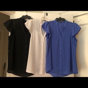4 Express Bundle button down blouse